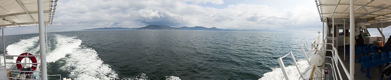 The view from the ferry The view from the ferry